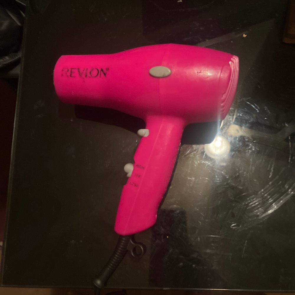 Travel size hair dryer